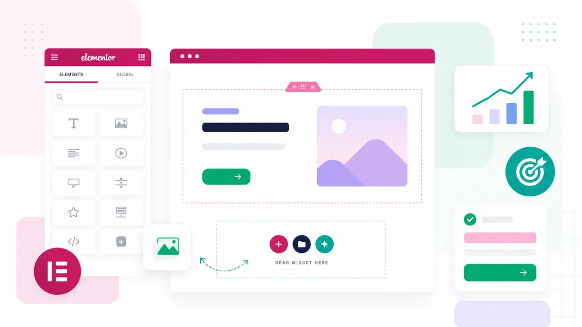 Clean Elementor website design with responsive sections and conversion call to action